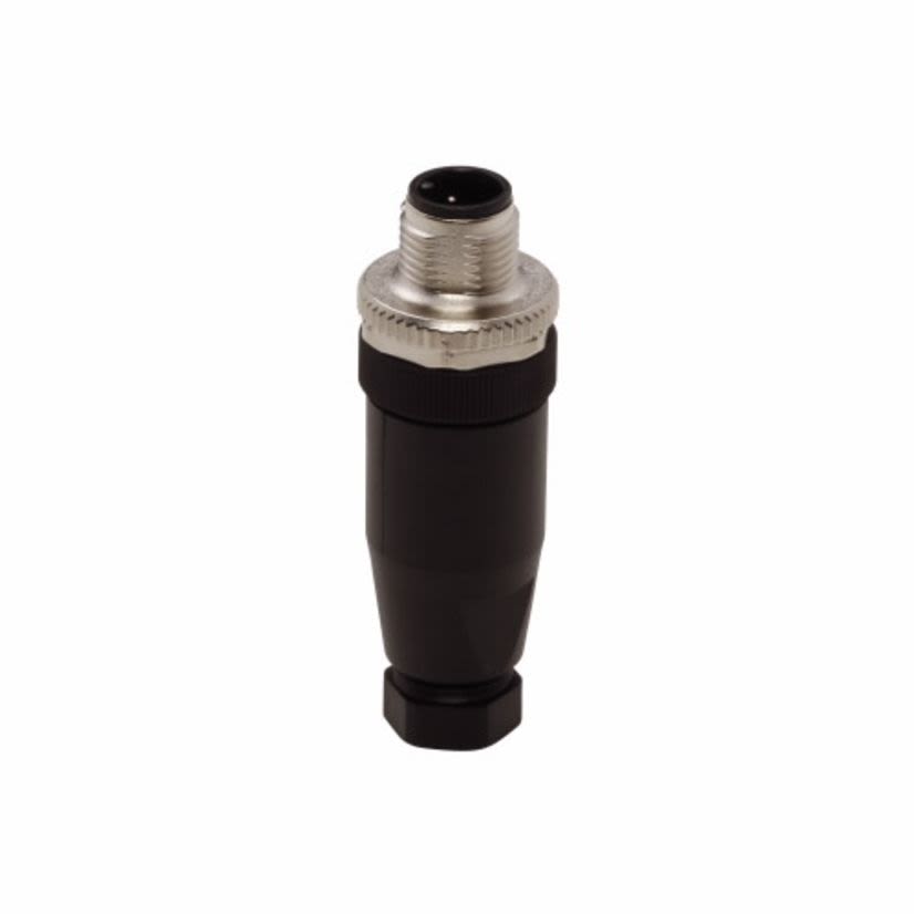 EATON Cutler-Hammer Series CSDSM4 Global Plus 4-Pin Micro Female Straight Photoelectric Field Attachable Connector, 320 VDC, 4 A, 2-1/4 in L