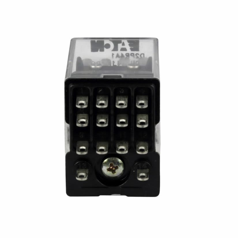 EATON Cutler-Hammer Series D2PR5T1 Standard Small General Purpose Relay, 5 A, DPDT Contact, 24 VDC V Coil