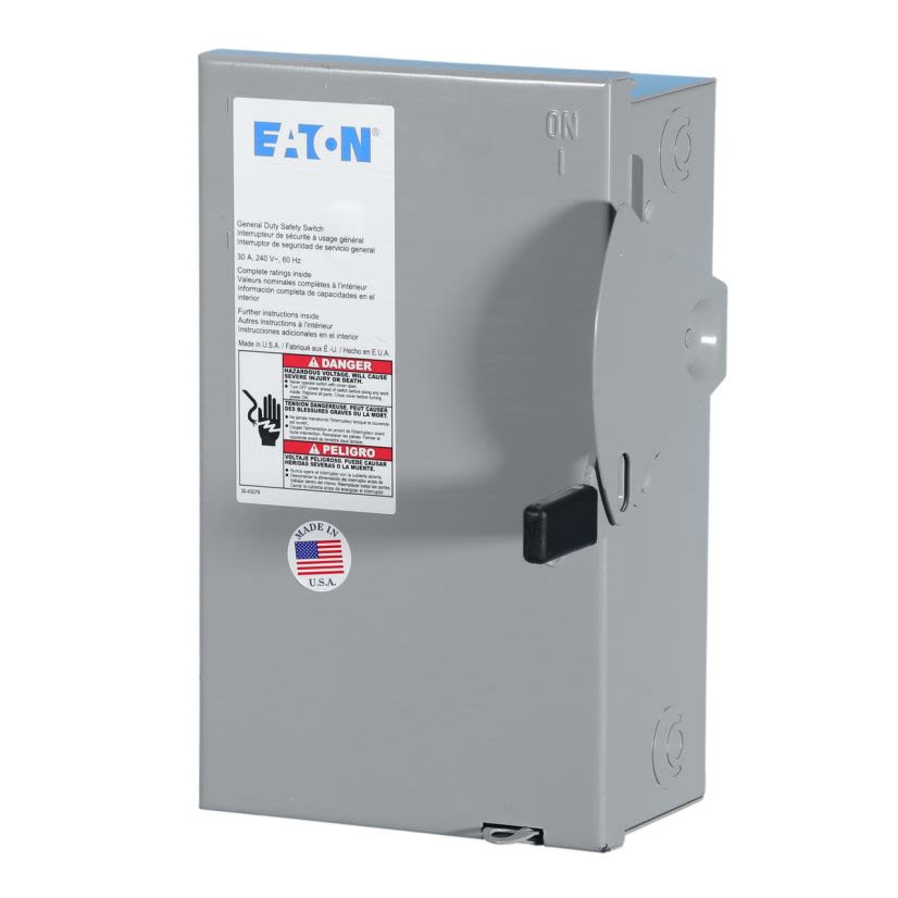 EATON Cutler-Hammer Series DG321NGB Cartridge Fuse Safety Switch