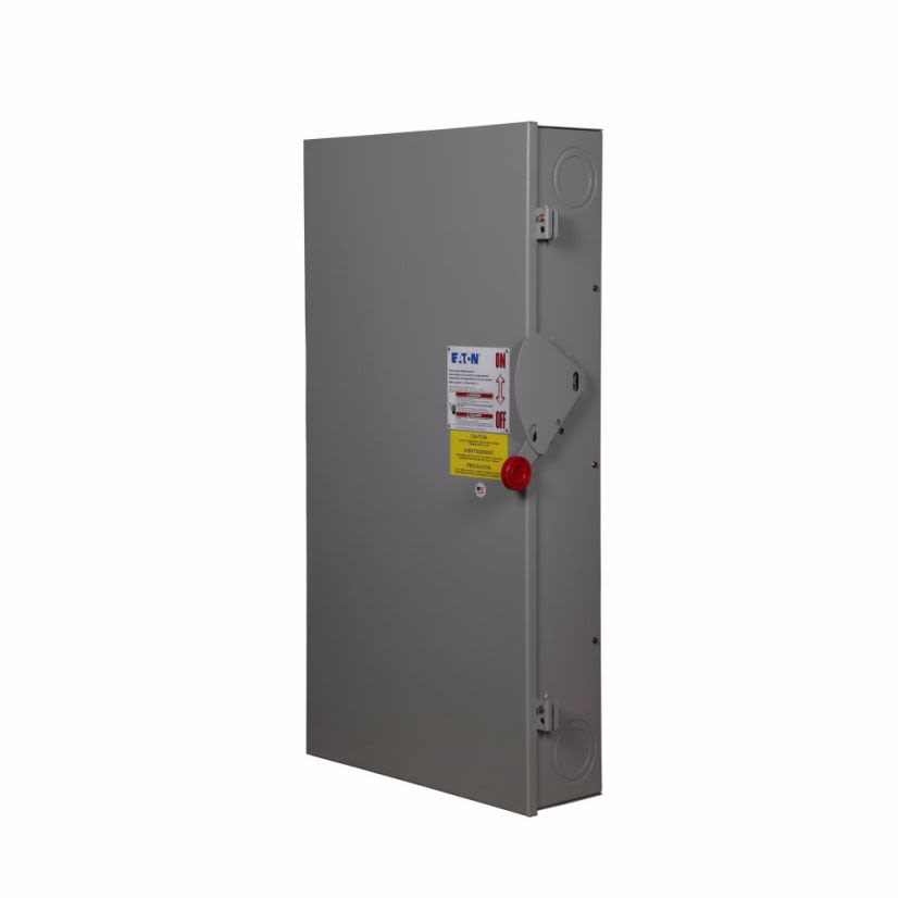 EATON Cutler-Hammer Series DH325FGK K Series Heavy Duty Fusible Single Throw Safety Switch, 240 VAC, 400 A, 50 hp, 125 hp, TPST Contact, 3 Poles