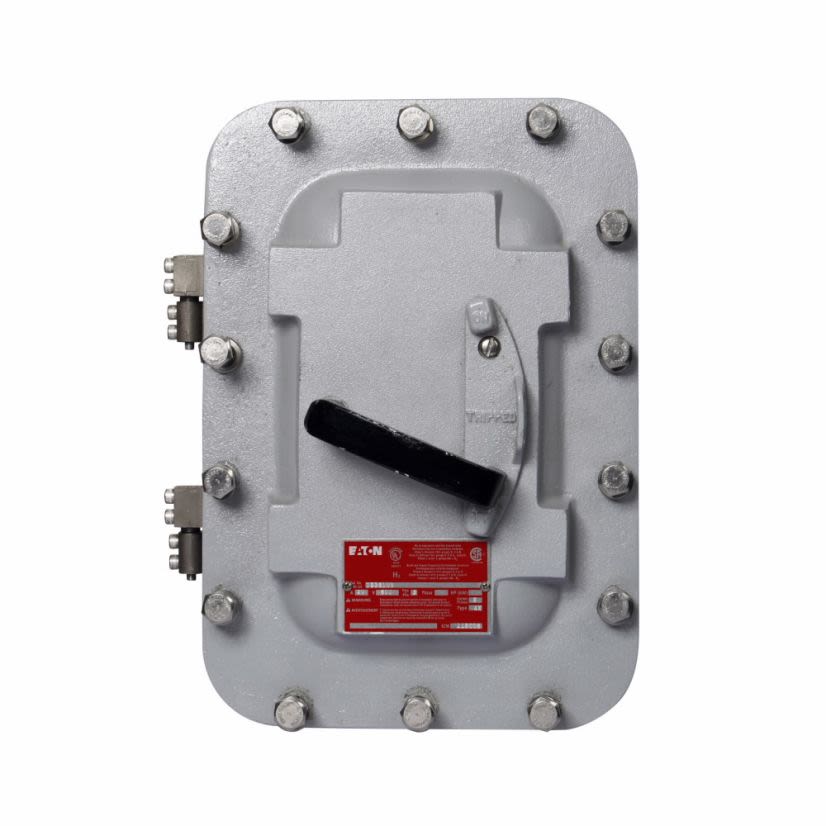 EATON Cutler-Hammer Series DS362UX Heavy Duty Non-Fusible Disconnect Switch, 480/600 VAC, 250 VDC, 60 A, 10 hp, 30 hp, 50 hp, TPST Contact, 3 Poles