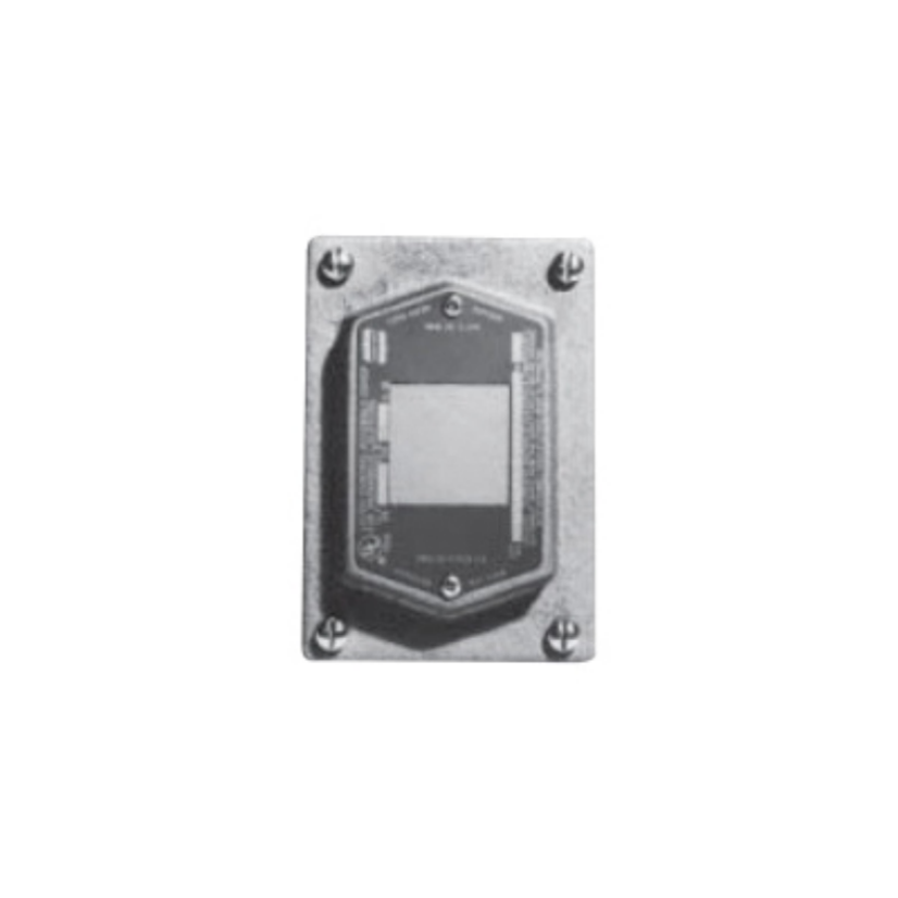 EATON Crouse-Hinds series DSD957 Control Station Blank Cover, Feraloy® Iron Alloy
