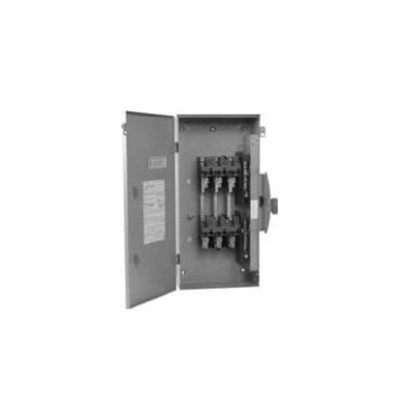 EATON Cutler-Hammer Series DT324URK K Series Heavy Duty Non-Fusible Rainproof Safety Switch, 240 VAC/250 VDC, 200 A, TPDT Contact, 3 Poles