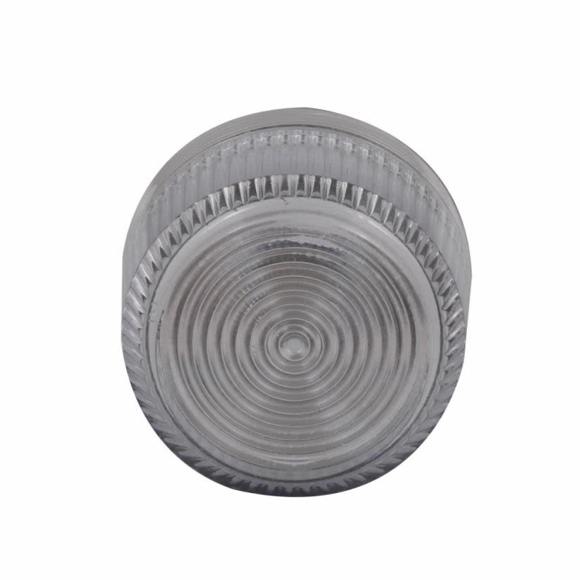 EATON Cutler-Hammer Series E34H2 Blank Corrosion-Resistant Oiltight/Watertight Indicating Light Lens, 1.2 in L x 0.8 in W x 1.2 in H, NEMA 3/3R/4/4X/12/13/IP65, Round, Plastic