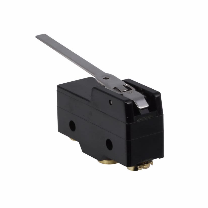 EATON Cutler-Hammer Series E47CMS22 Basic Precision Switch With Marty-Mouse™ Ears, 250 VAC, 30 VDC, 6/20 A, Straight Lever Actuator, SPDT Contact, 1 Pole