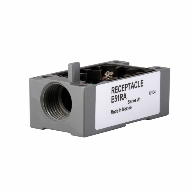 EATON Cutler-Hammer Series E51RA Sensor Receptacle, Inductive Proximity/Photoelectric Sensor, 20 to 264 VAC/VDC, 1NO-1NC Output, 2-Wire Wiring