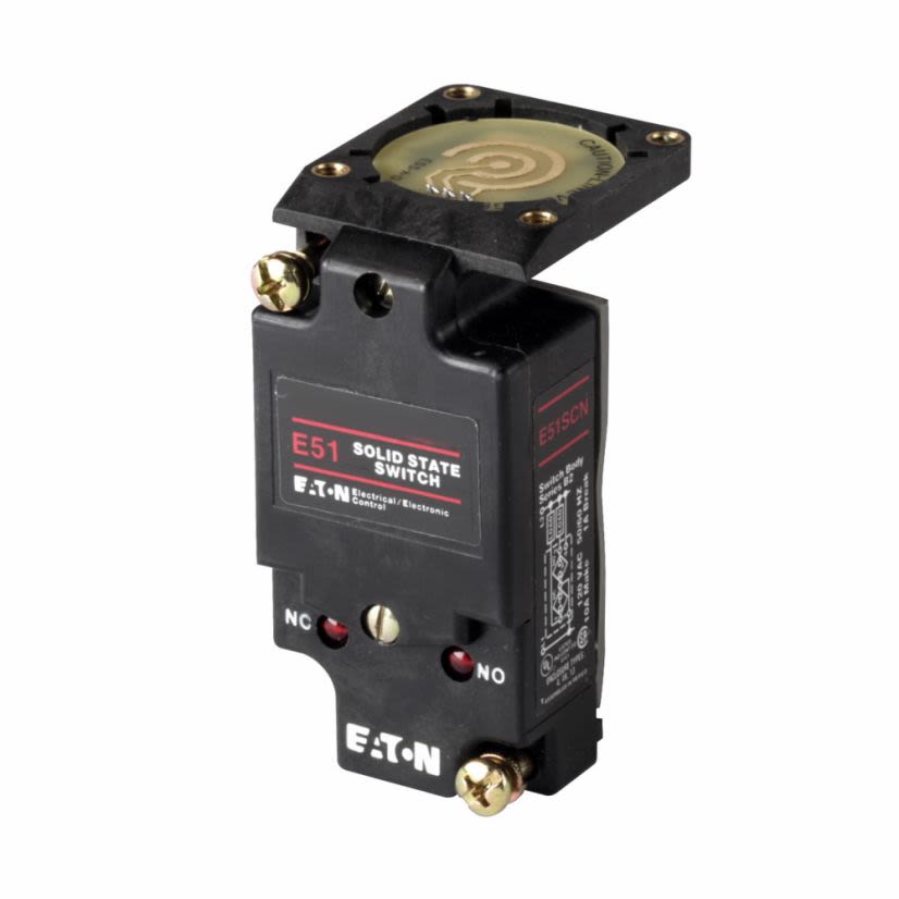 EATON Cutler-Hammer Series E51SCN Sensor Switch Body, Inductive Proximity/Photoelectric Sensor, 120 VAC, 1 A Solid State Output, 1 A Output, 4-Wire Wiring