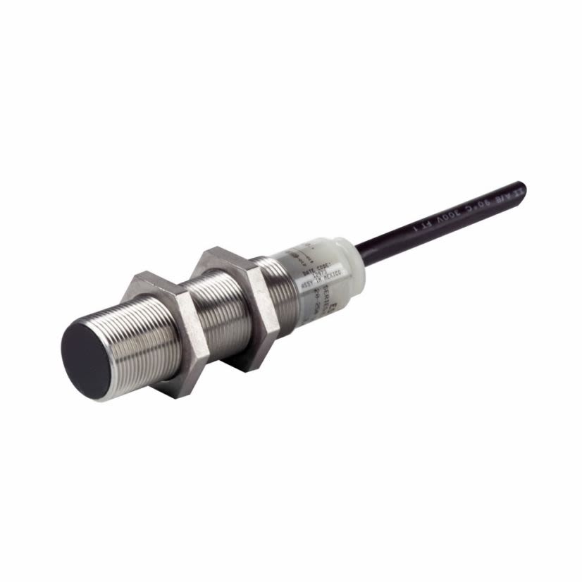 EATON Cutler-Hammer Series E57LAL18A2 E57 Premium 2-Wire Shielded Straight Proximity Sensor, Inductive, 1NO Contact, 20 to 250 VAC