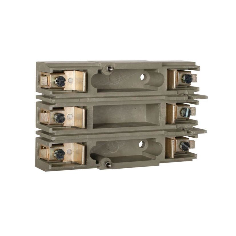 EATON 315C364G03 Single Base Panelboard Mount With LED Indicating Light, For Use With AQB-A101/A103 and NQB-A101/A103 Breaker, 3-Pole, 500 V AC, 250 V DC, Front Connection