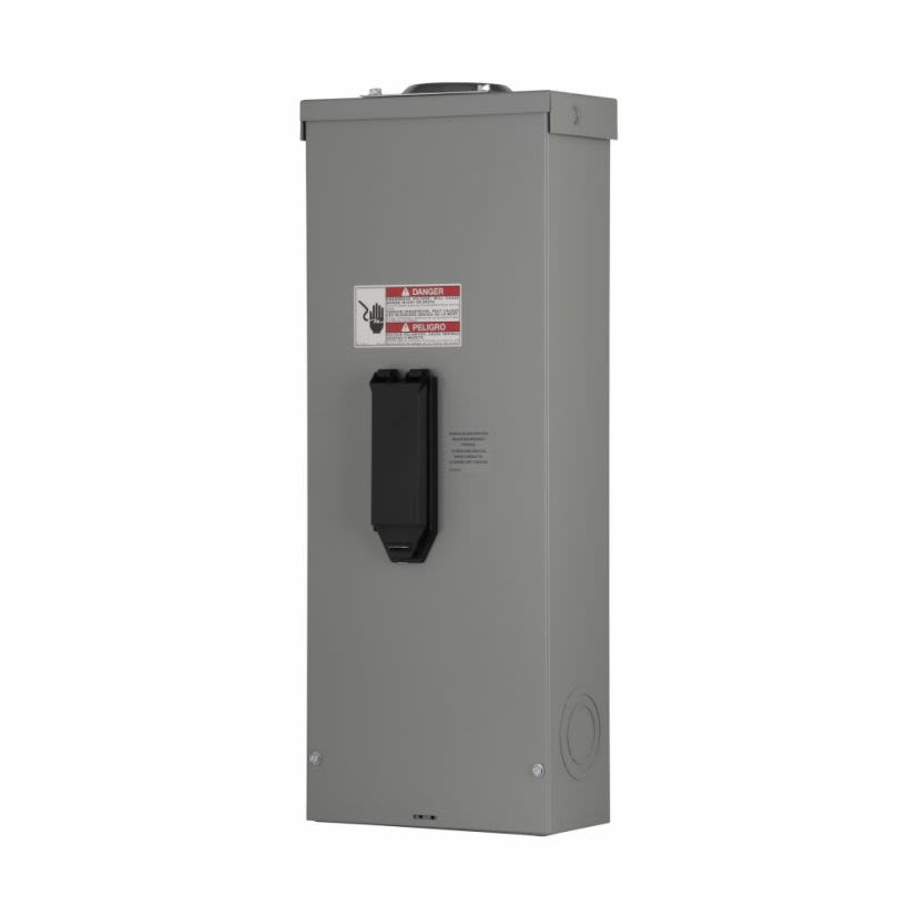 EATON Cutler-Hammer Series ECCVH200R Type CCVH Enclosed Circuit Breaker Enclosure, 23.69 in L x 9.3 in W x 5.44 in D, NEMA 3R NEMA Rating, Aluminum/Copper