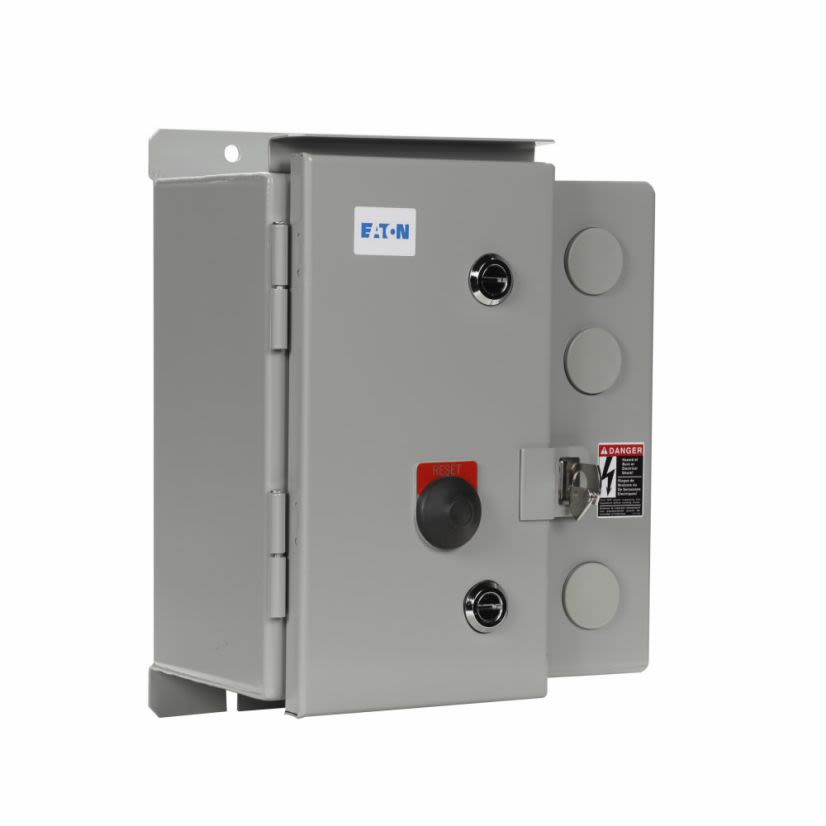 EATON Cutler-Hammer Series ECN0504CAA Freedom Full Voltage Non-Reversing Non-Combination Starter, 440 VAC at 50 Hz, 460 VAC at 60 Hz V Coil, NEMA 4X Enclosure