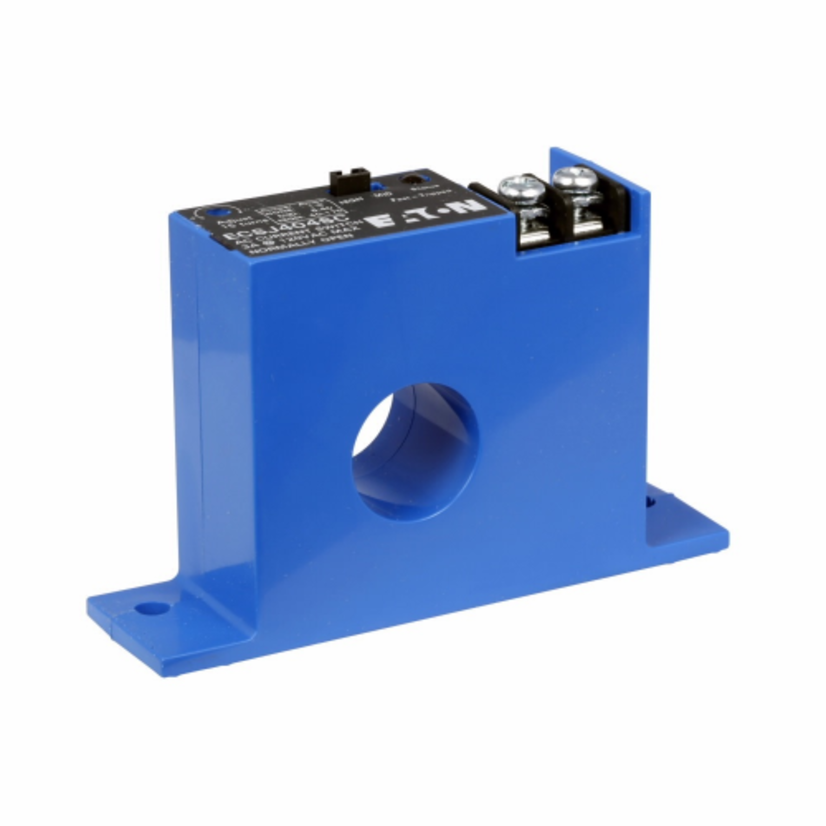 EATON Cutler-Hammer Series CurrentWatch™ ECSJ404SC Front Top Terminal Current Switch, 40 to 120 ms Response, 1NO Output, 120 VAC
