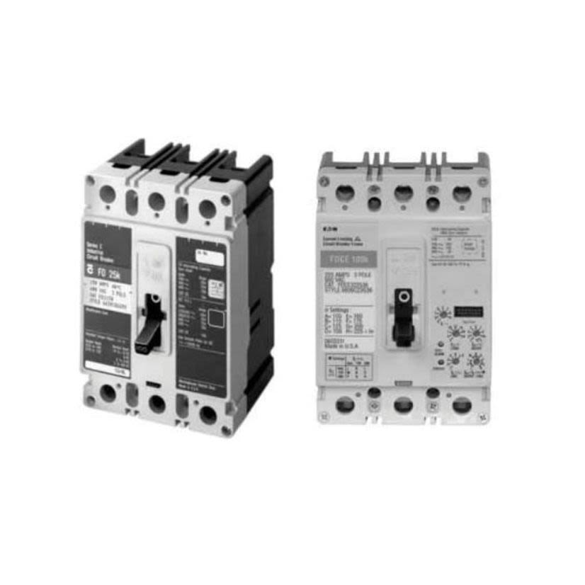 Cutler-Hammer ED3175 C Series Type ED Molded Case Circuit Breaker, 240 V AC/125 V DC, 175 A, 65 kA Interrupt, 3 Poles, Thermal Magnetic Trip