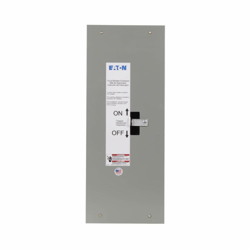EATON Cutler-Hammer Series FFDN225 C Series Dustproof Enclosed Circuit Breaker Enclosure With Knockout, 10 in L x 9.72 in W x 6.28 in D, NEMA 1 NEMA Rating