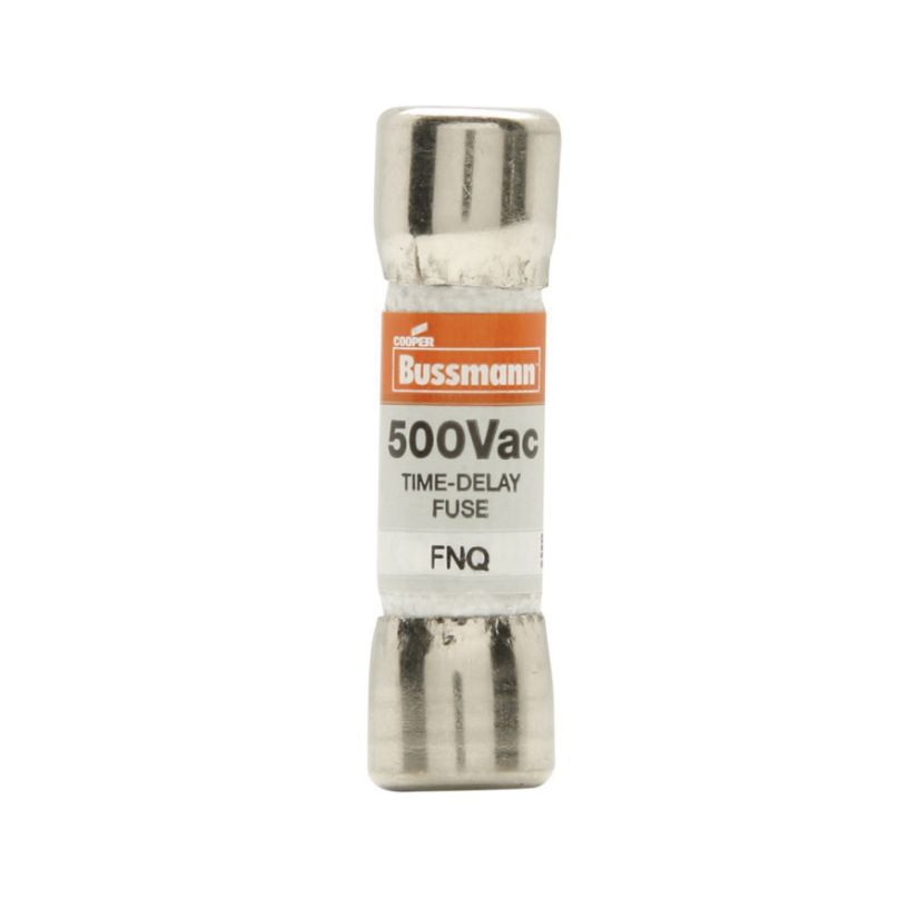 EATON Bussmann Series Tron® FNQ-15 Time Delay Midget Fuse, 15 A, 500 VAC, 10 kA, Class CC/Supplemental, Cartridge Body