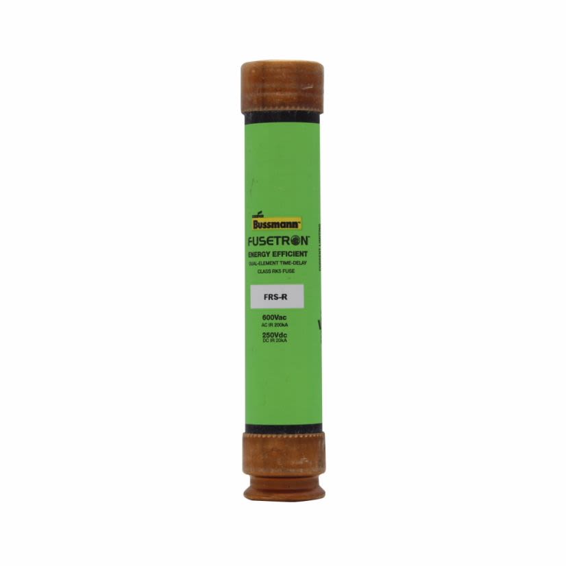 EATON Bussmann Series Fusetron® FRS-R-60 Current Limiting Time Delay Fuse, 60 A, 600 VAC/250 VDC, 200/20 kA Interrupt, Class RK5