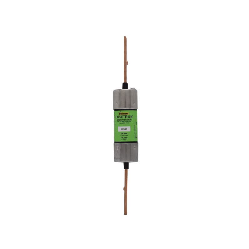 EATON Bussmann Series Fusetron™ FRS-R-100 FRS-R Current Limiting Renewable Time Delay Fuse, 100 A, 600 VAC/300 VDC, 200/20 kA Interrupt, RK5 Class, Cartridge Body