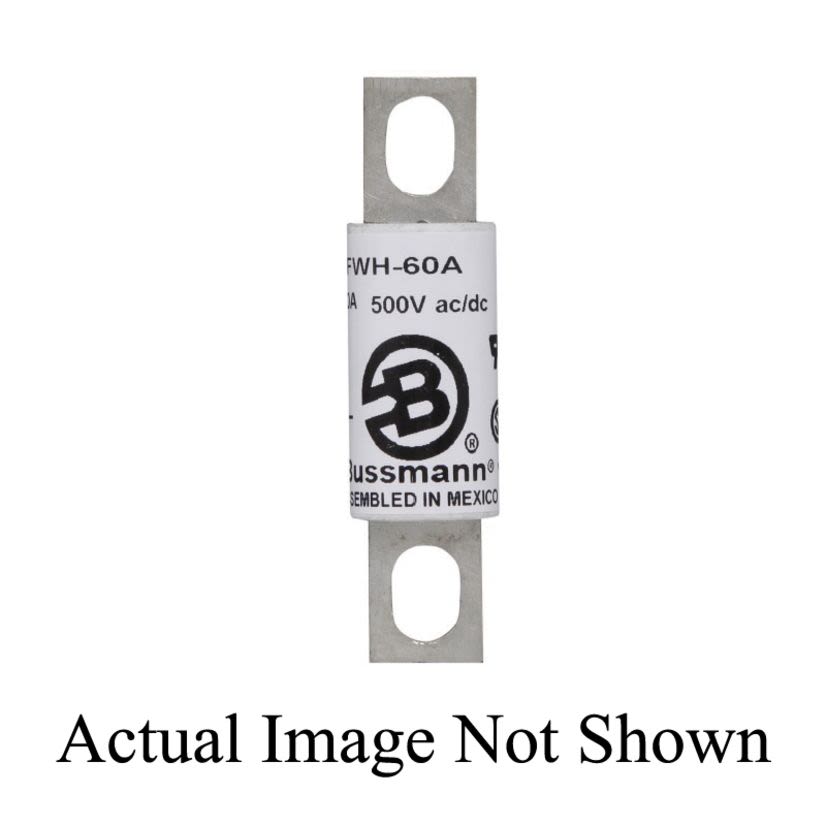 Edison FWH-40A Fast Acting High Speed Fuse, 40 A, 500 V AC/DC, 50/200 kA, Cylindrical Body