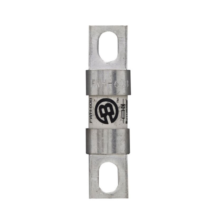 Bussmann FWH-60B Fast Acting High Speed Fuse, 60 A, 500 V AC, 50 kA Interrupt, Cylindrical Body