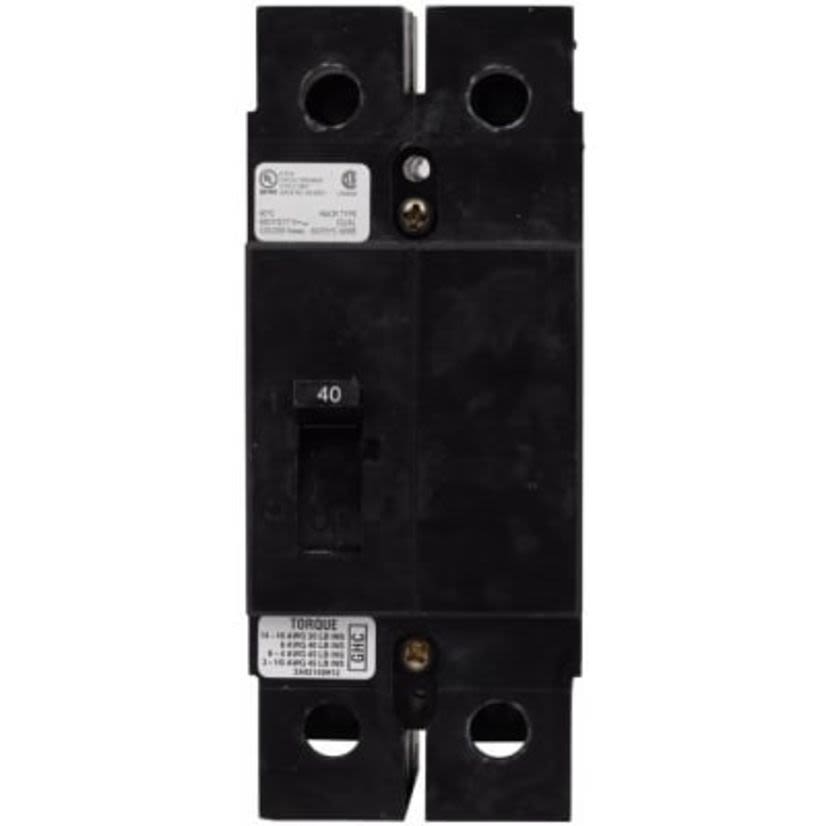 EATON Cutler-Hammer Series GHC2015V GHC2015V TYPE GHC BREAKER 2P 15A 277/480VAC MAX 125/250VDC MAX 14KAIC
