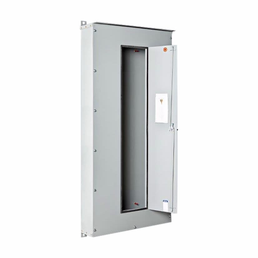 EATON Cutler-Hammer Series GWPBQ2060PR Panelboard Enclosure, NEMA 12/3R NEMA Rating, 60 in L x 20 in W x 5-3/4 in D, Galvanized Steel