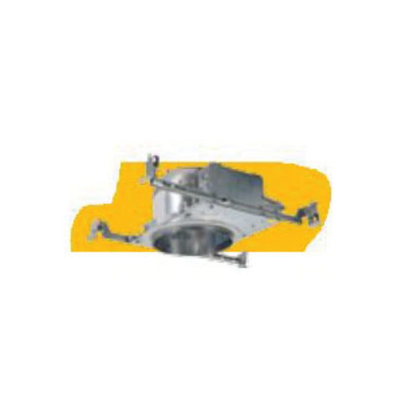 Halo H2750ICAT New Construction Shallow Recessed Lighting Housing, LED Lamp, IC Insulation, 120/277 V AC, 6-1/2 in Ceiling Opening, Aluminum Housing