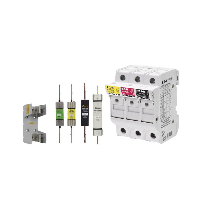 Edison HRJ HR Series In-Line Universal Fuse Holder With Bayonet Type Knob, 32 V AC, 20 A, 14 AWG Wire, 1 Poles