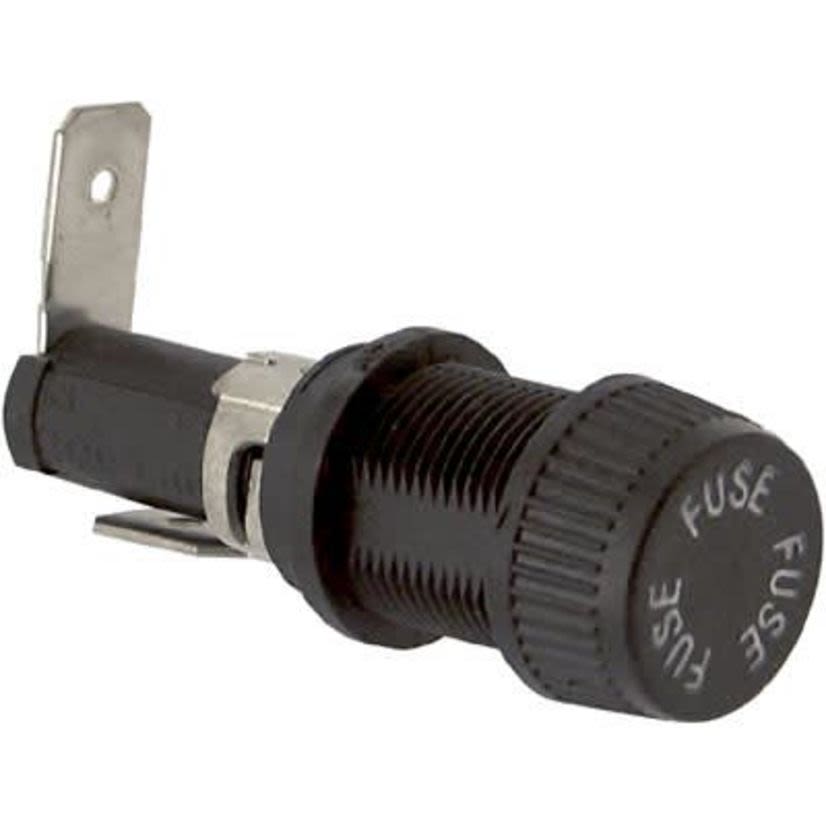 Edison HTB-68I-R Right Angle Fuse Holder With Knob-Type Carrier, 250 V, 20 A