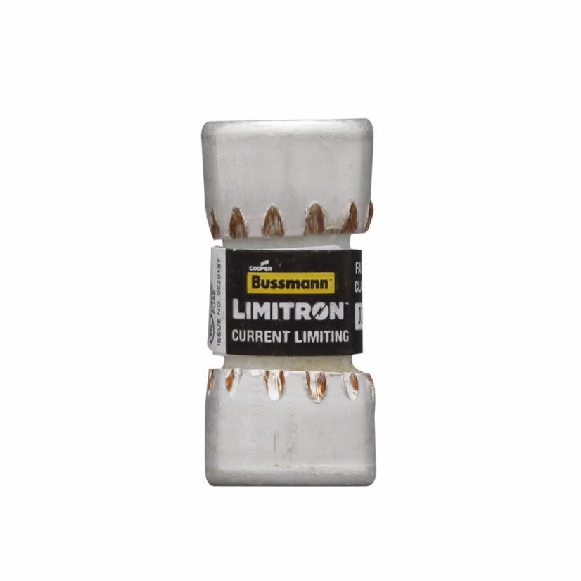 EATON Bussmann Series T-Tron® Limitron™ JJN-20 Current Limiting Fast Acting Fuse, 20 A, 300 VAC/160 VDC, 200/20 kA, Class T, Cylindrical Body