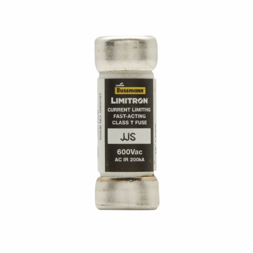 Bussmann Limitron JJS-6 Current Limiting Fast Acting Fuse, 6 A, 600 V AC, 200 kA, Class T, Cylindrical Body