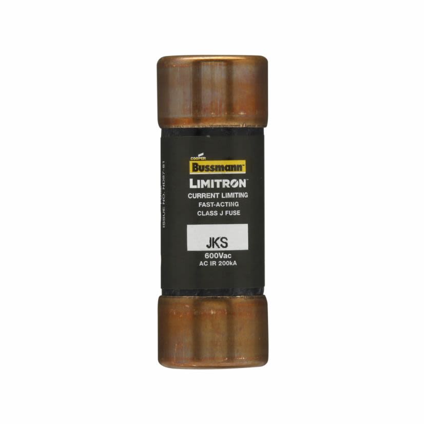 Bussmann Limitron JKS-20 Current Limiting Fast Acting Fuse, 20 A, 600 V, 200 kAIC Interrupt, J Class, Cylindrical Body
