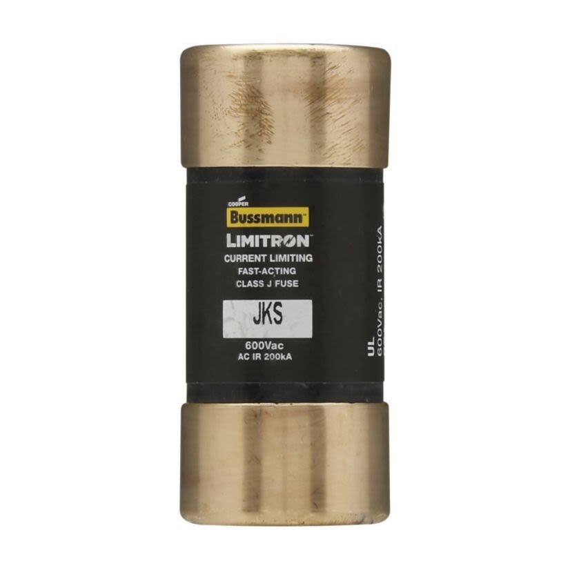 Bussmann Limitron JKS-35 Current Limiting Fast Acting Fuse, 35 A, 600 V, 200 kAIC Interrupt, J Class, Cylindrical Body