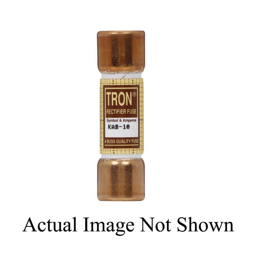 Bussmann Tron KAB-6 Rectifier High Speed Fuse, 6 A, 250 V AC, Cartridge Body