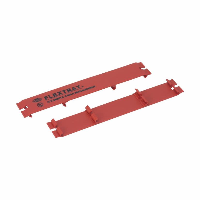 B-Line LABEL CLIP Label Clip, For Use With All Trays, 10-1/2 in L, Non-Plenum Rated Resin