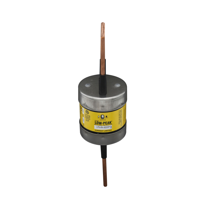 EATON Bussmann Series LPN-RK-500SPI Current Limiting Cartridge Fuse, 500 A, 250 VAC, 300 kA Interrupt, Class RK1
