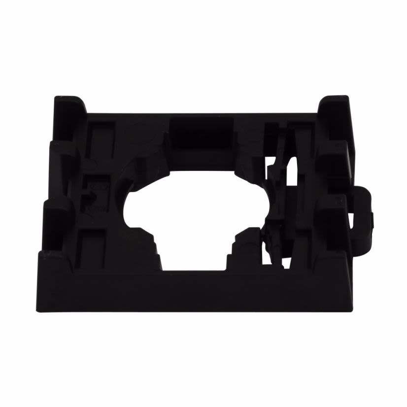 EATON Cutler-Hammer Series M22-A Modular Pushbutton Contact Block Mounting Adapter, 22.5 mm, Black