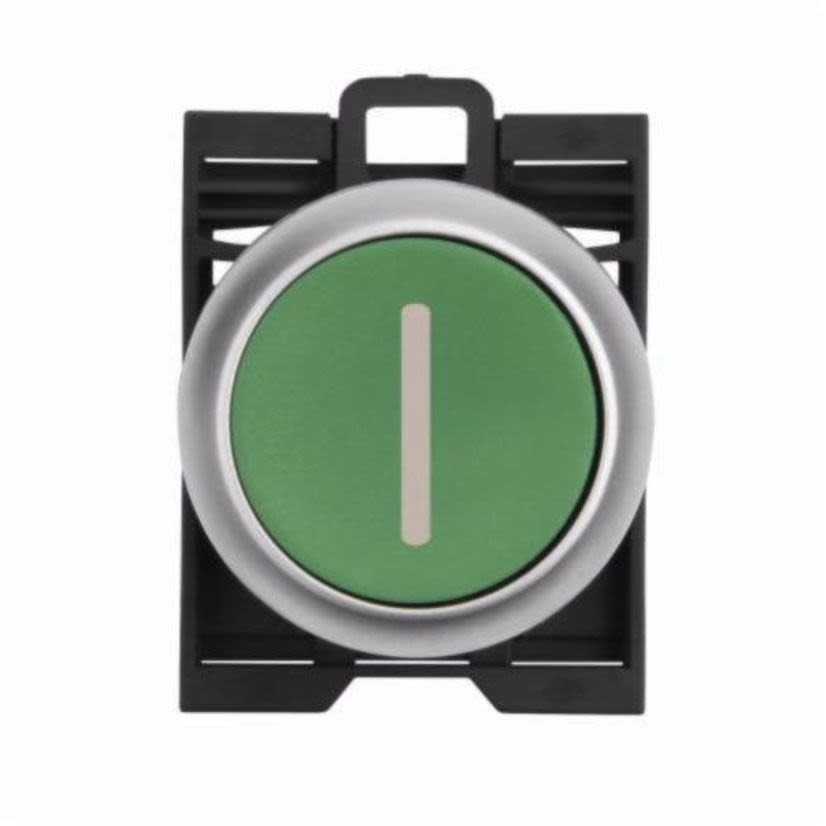 EATON RMQ-Titan M22-D-G-X1 Modular Non-Illuminated Pushbutton Operator, 22.5 mm, Green