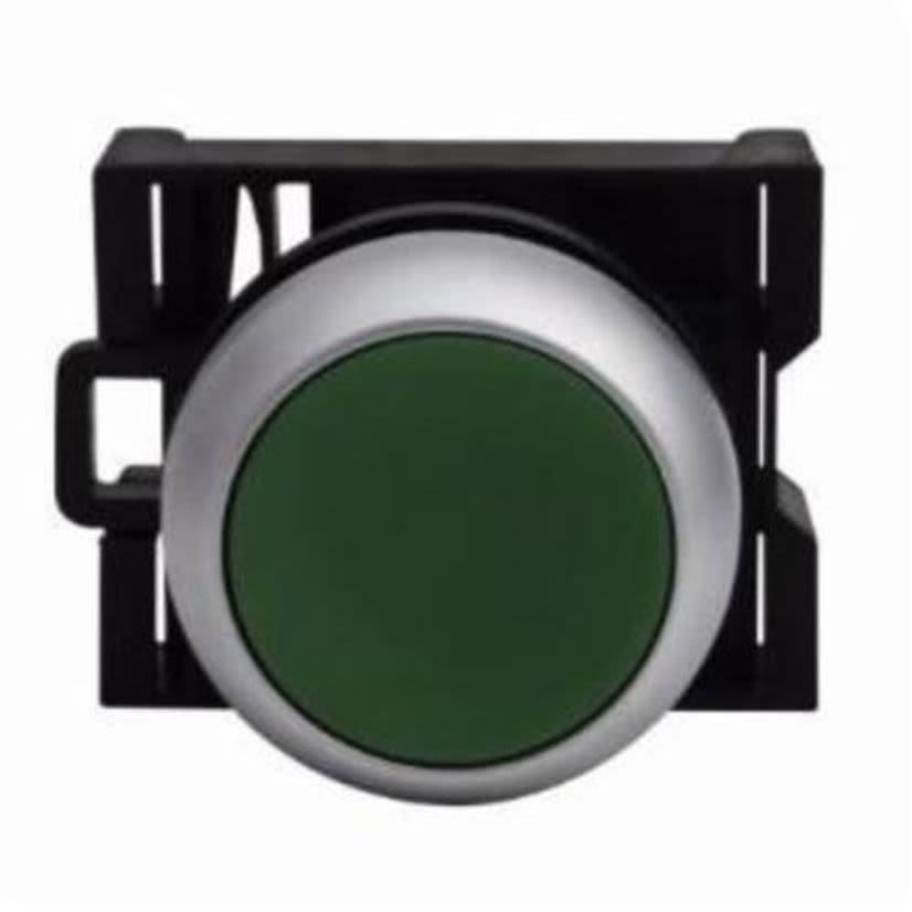 EATON RMQ-Titan M22-DR-G Modular Non-Illuminated Pushbutton Operator, 22.5 mm, 2 Positions, Green
