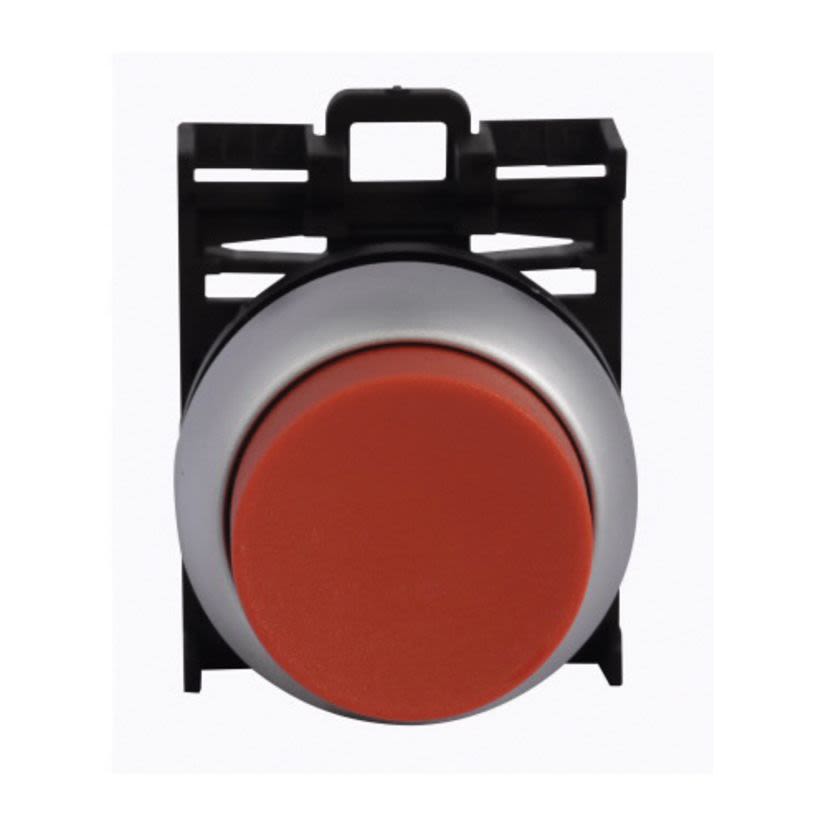 EATON RMQ-Titan M22-DRH-R Modular Non-Illuminated Pushbutton Operator, 22.5 mm, Red