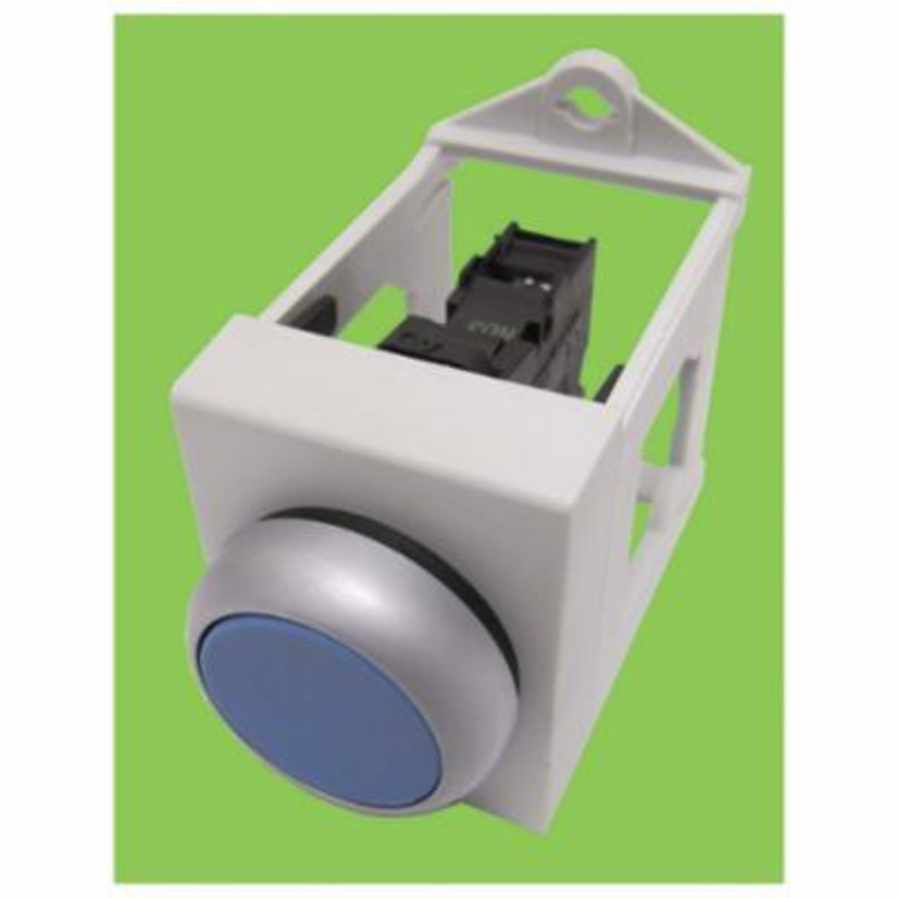 EATON Cutler-Hammer Series M22-IVS Modular Pushbutton DIN Rail Mounting Adapter, For Use With RMQ-Titan Front Fixing Component, 22.5 mm