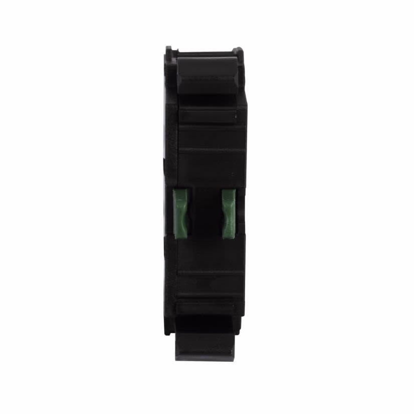 EATON Cutler-Hammer Series M22-K10 Contact Block, 22.5 mm, 1NO Contact, 4 A at 500 VAC/220 VDC Contact, Momentary Action, Black
