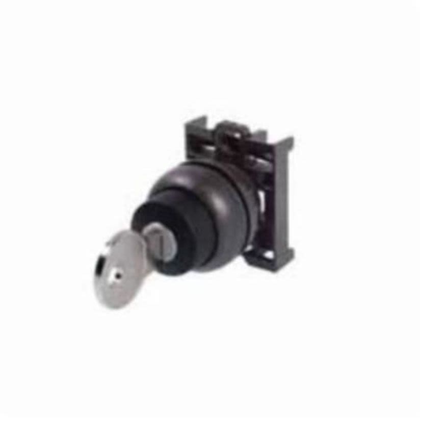 EATON Cutler-Hammer Series M22-WRS Modular Non-Illuminated Non-Illuminated Selector Switch Operator, 22.5 mm, 2 Positions, Black