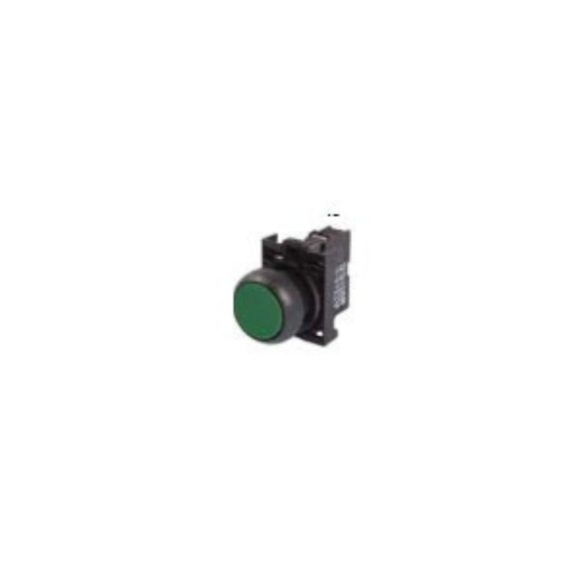 EATON Cutler-Hammer Series RMQ-Titan® M22S-D-G-K10 Non-Illuminated Pushbutton, 22.5 mm, 1NO, Green