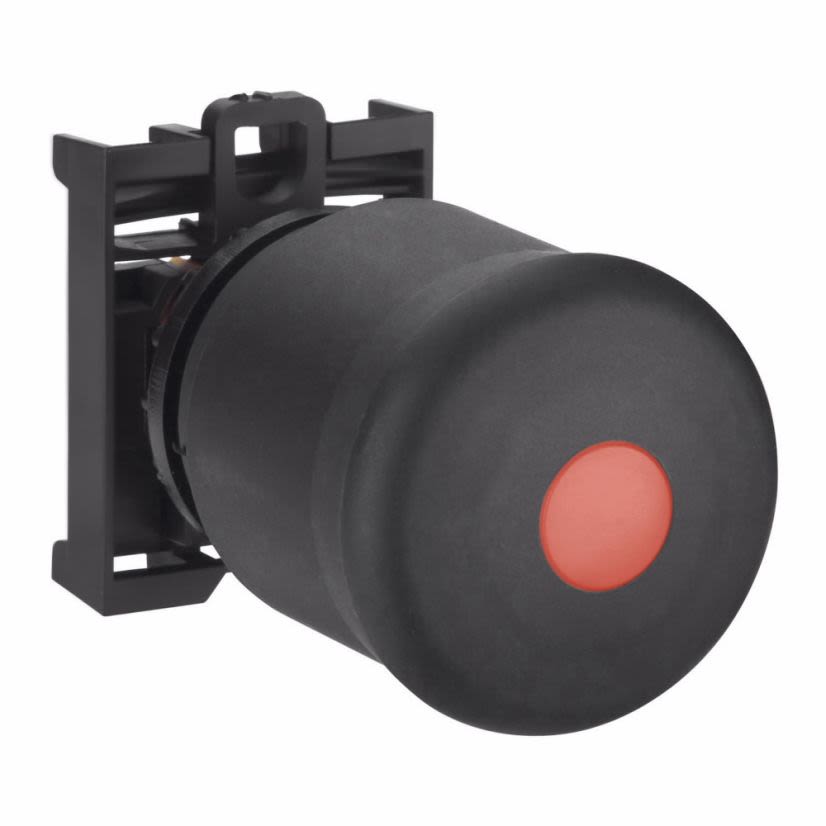 EATON Cutler-Hammer Series M22S-PV Non-Illuminated Emergency Stop Operator, 22.5 mm, 2 Positions, Red