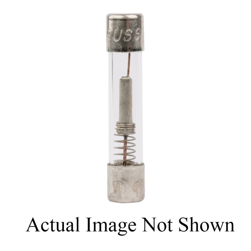 EATON Bussmann Series MDQ-3 MDQ Small Dimension Time Delay Fuse With Nickel Plated Brass End Caps, 3 A, 250 VAC, 100 A Interrupt, Cylindrical Body
