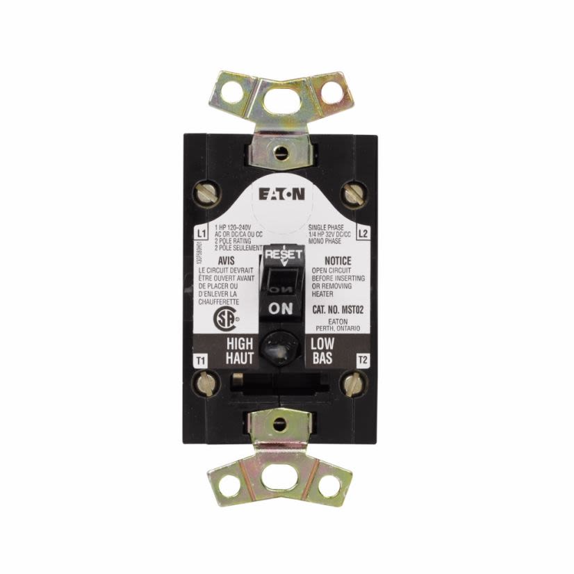 EATON Cutler-Hammer Series MST02SN Enclosed General Purpose Motor Starter, 2 Poles, NEMA 1