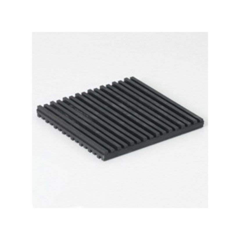 B-Line Vibra Trol NNP-9 Type NNP Vibration Isolator Pad, 450 lb Max Steady, 3 in L x 3 in W, Ribbed Neoprene
