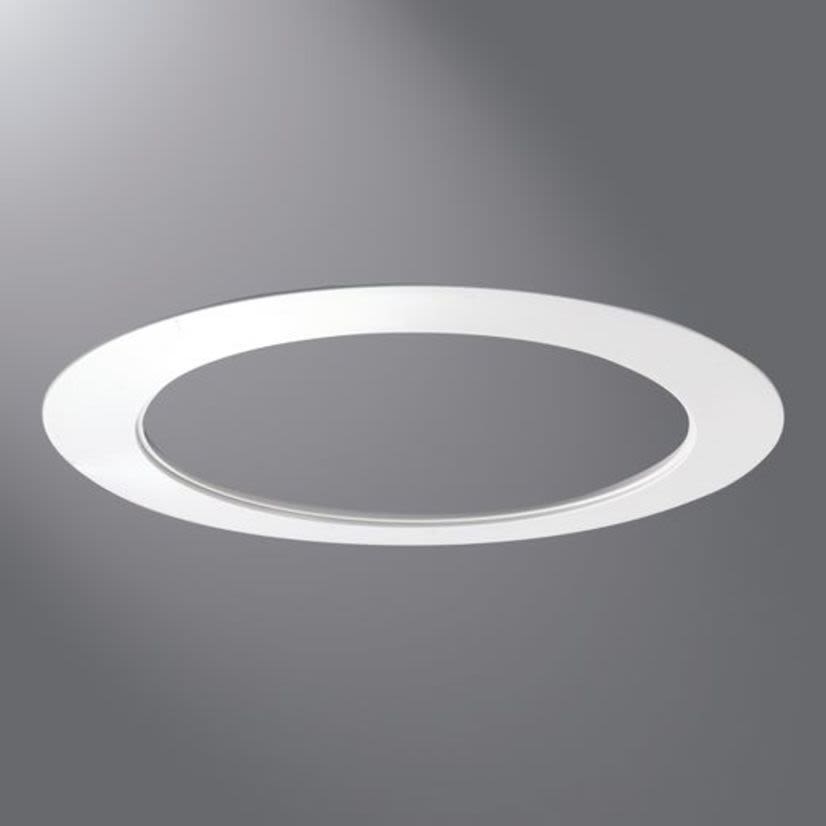 Halo OT999P OT Series Oversized Round Lighting Trim Ring, 4 in ID x 5-3/4 in OD, Metal