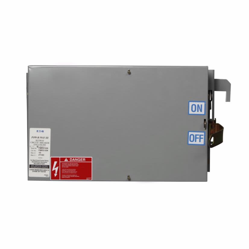 EATON Cutler-Hammer Series P3F361RN 3-Pole R-Class Fusible Plug-In Unit With 100% Neutral, 600 VAC, 30 A, 4 Wires