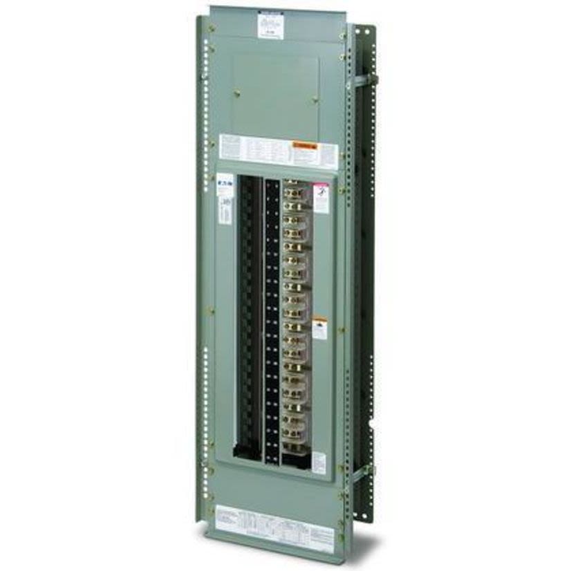 EATON PRL2A3600X42C 1-Phase 1/3-Pole Panelboard Interior, 480Y/277 VAC, 600 A, 42 Spaces, 35 kA SCCR